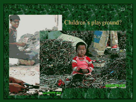 Children’s playground? slide 23