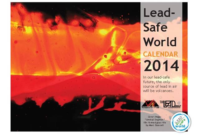 2014 Lead-Safe World Calendar - Front Cover
